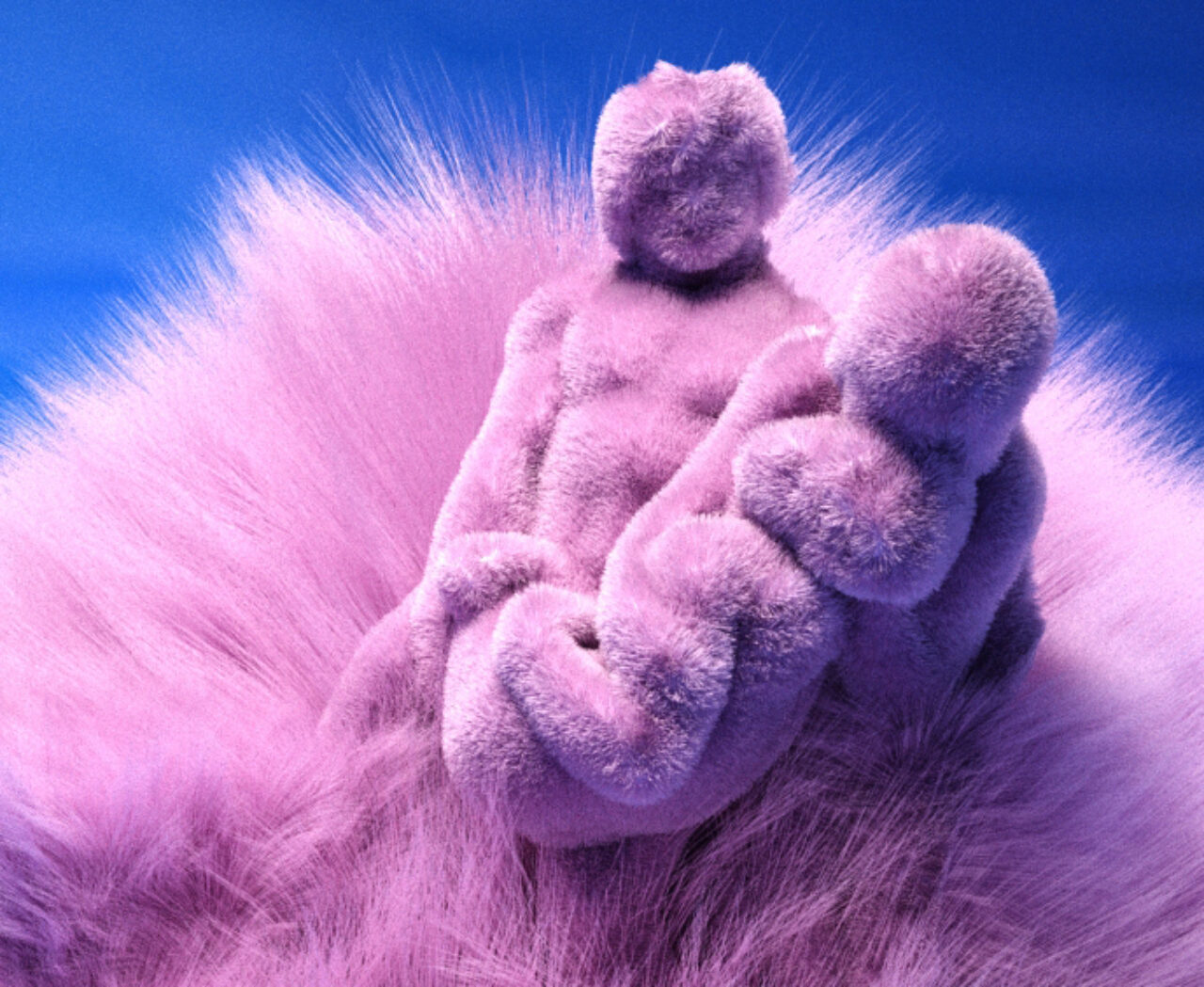 Digital art representing the mythical struggle between Antaeus and Heracles, focusing on the theme of invincibility and defeat.