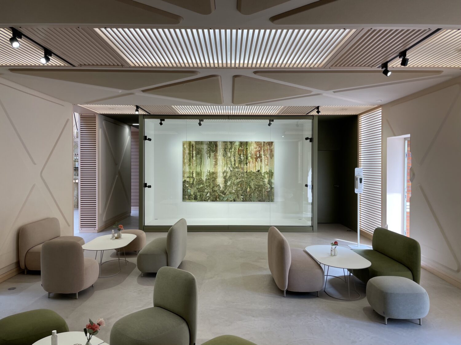 Digital representation of philosophical concepts in contemporary art, illustrating the complexities of expression and understanding through new media art techniques.